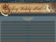 Tablet Screenshot of longholidaymotel.com